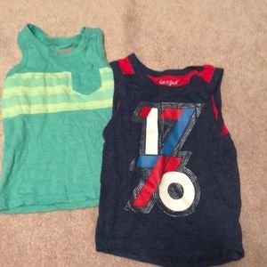 Boys size 2T tank tops
